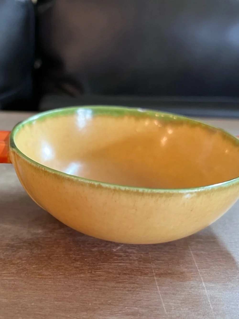 𝑬𝒙𝒓𝒆𝒎𝒆𝒍𝒚 𝑹𝒂𝒓𝒆 Egersund Art Deco 1930s Pottery Bowl and Saucer Norway - Picture 8 of 12